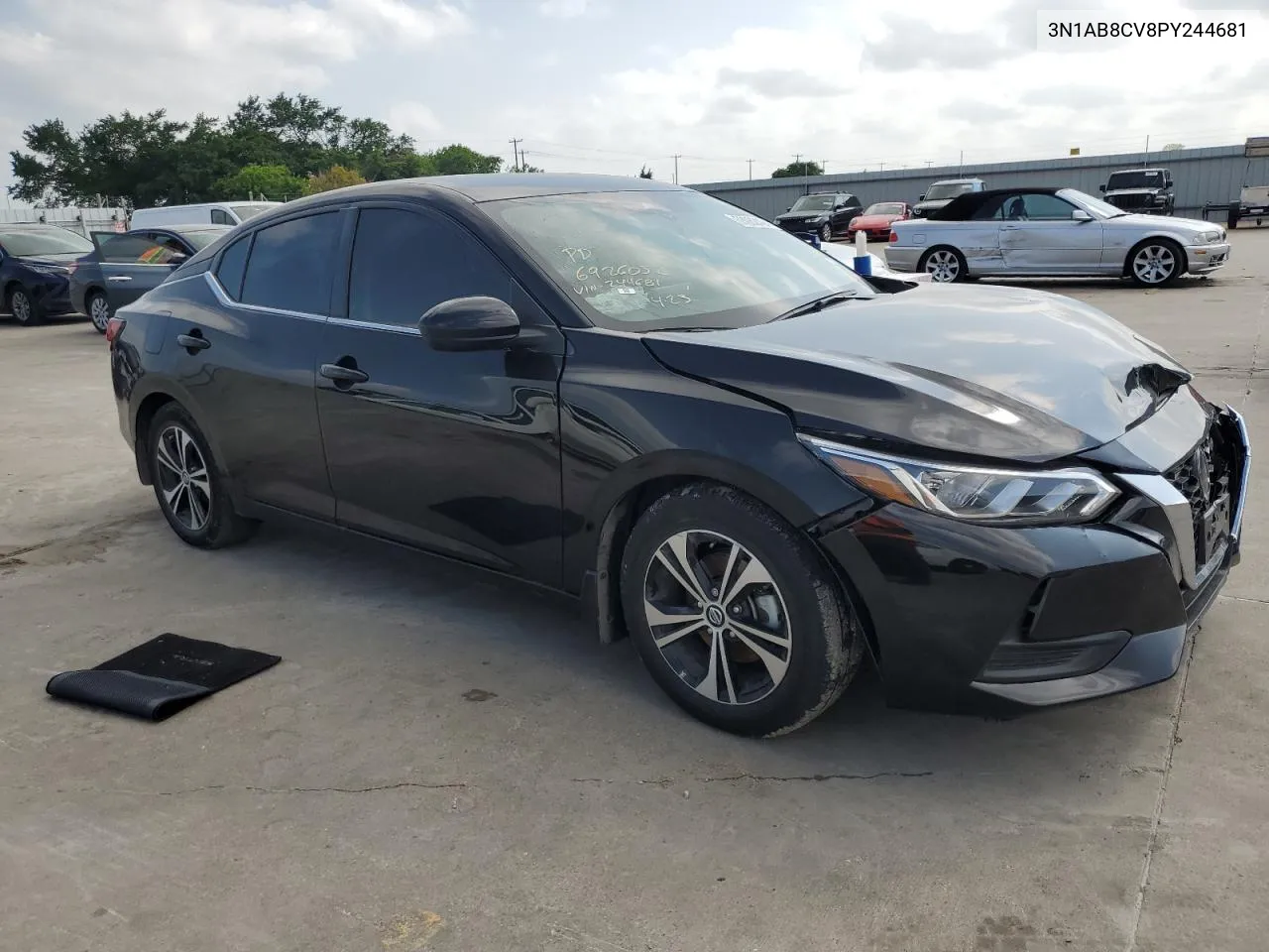 2023 Nissan Sentra Sv VIN: 3N1AB8CV8PY244681 Lot: 53062494