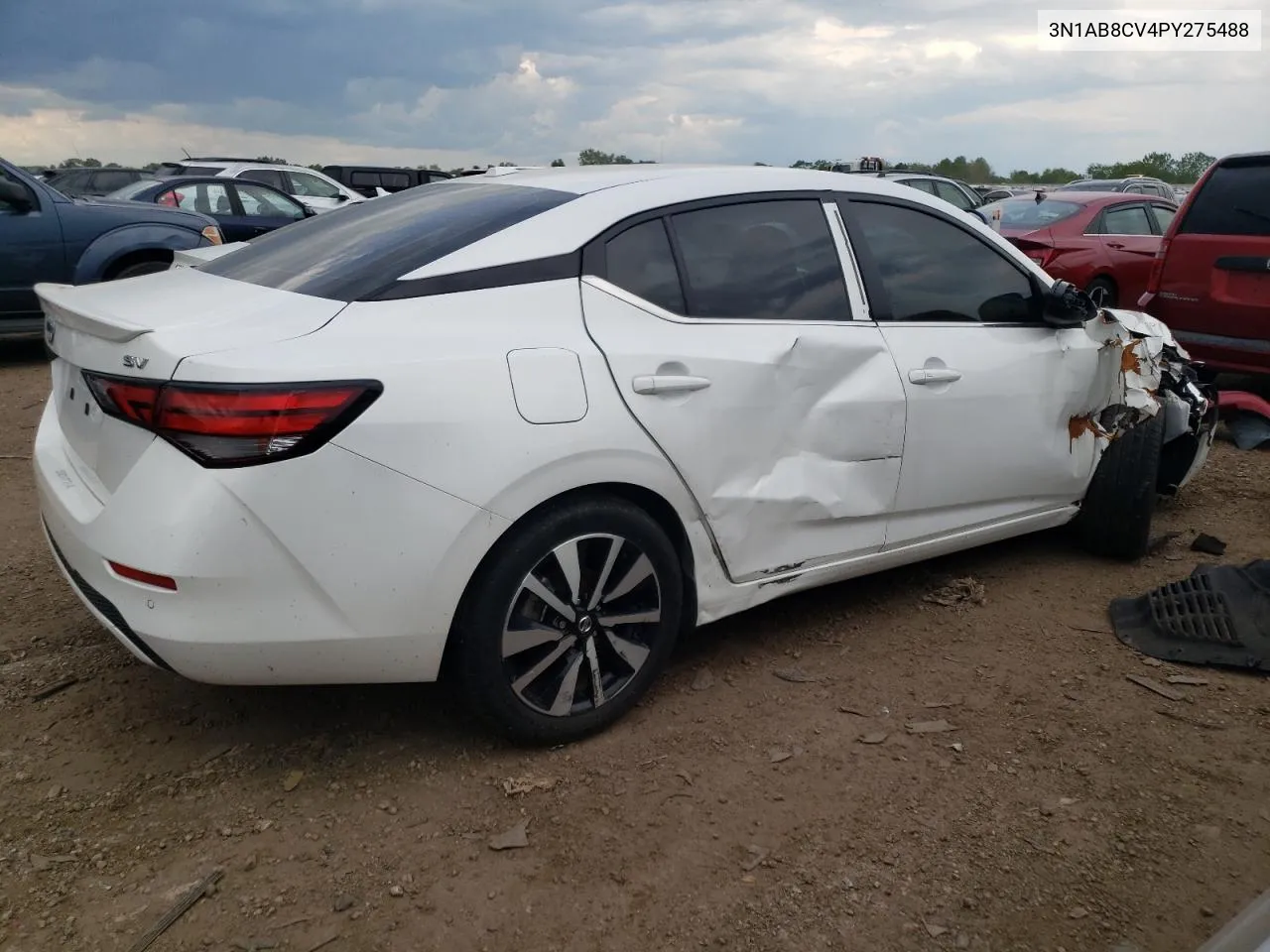 2023 Nissan Sentra Sv VIN: 3N1AB8CV4PY275488 Lot: 54542074