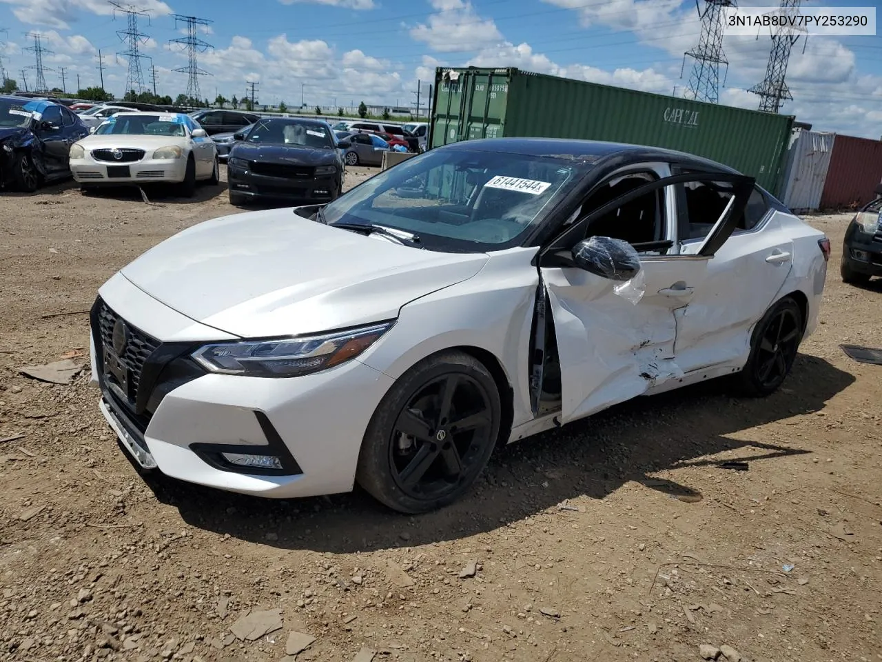 2023 Nissan Sentra Sr VIN: 3N1AB8DV7PY253290 Lot: 61441544