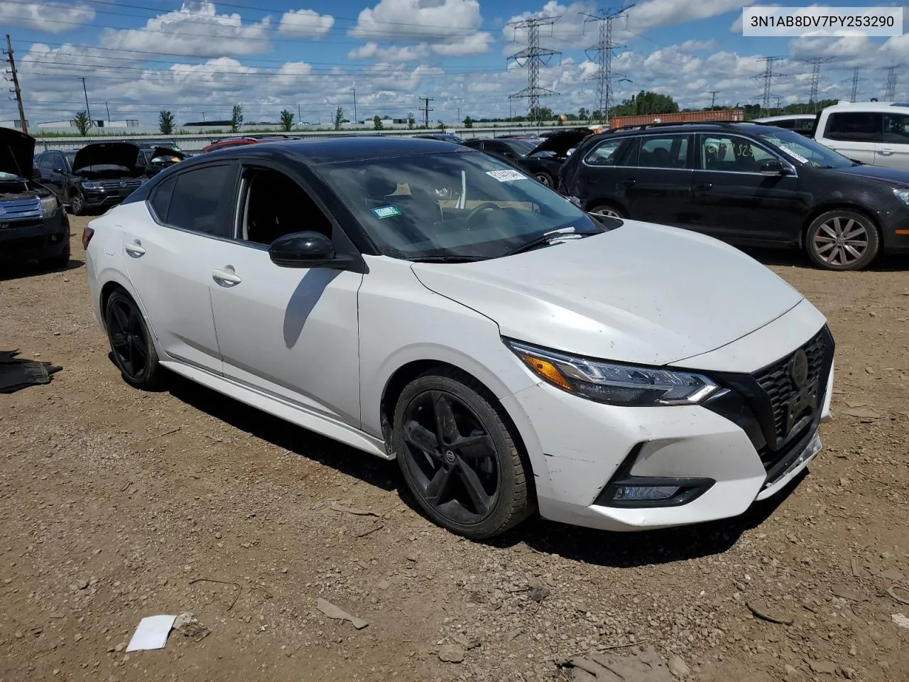 2023 Nissan Sentra Sr VIN: 3N1AB8DV7PY253290 Lot: 61441544