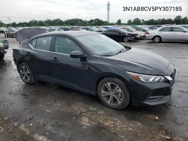 2023 Nissan Sentra Sv VIN: 3N1AB8CV5PY307185 Lot: 61644174