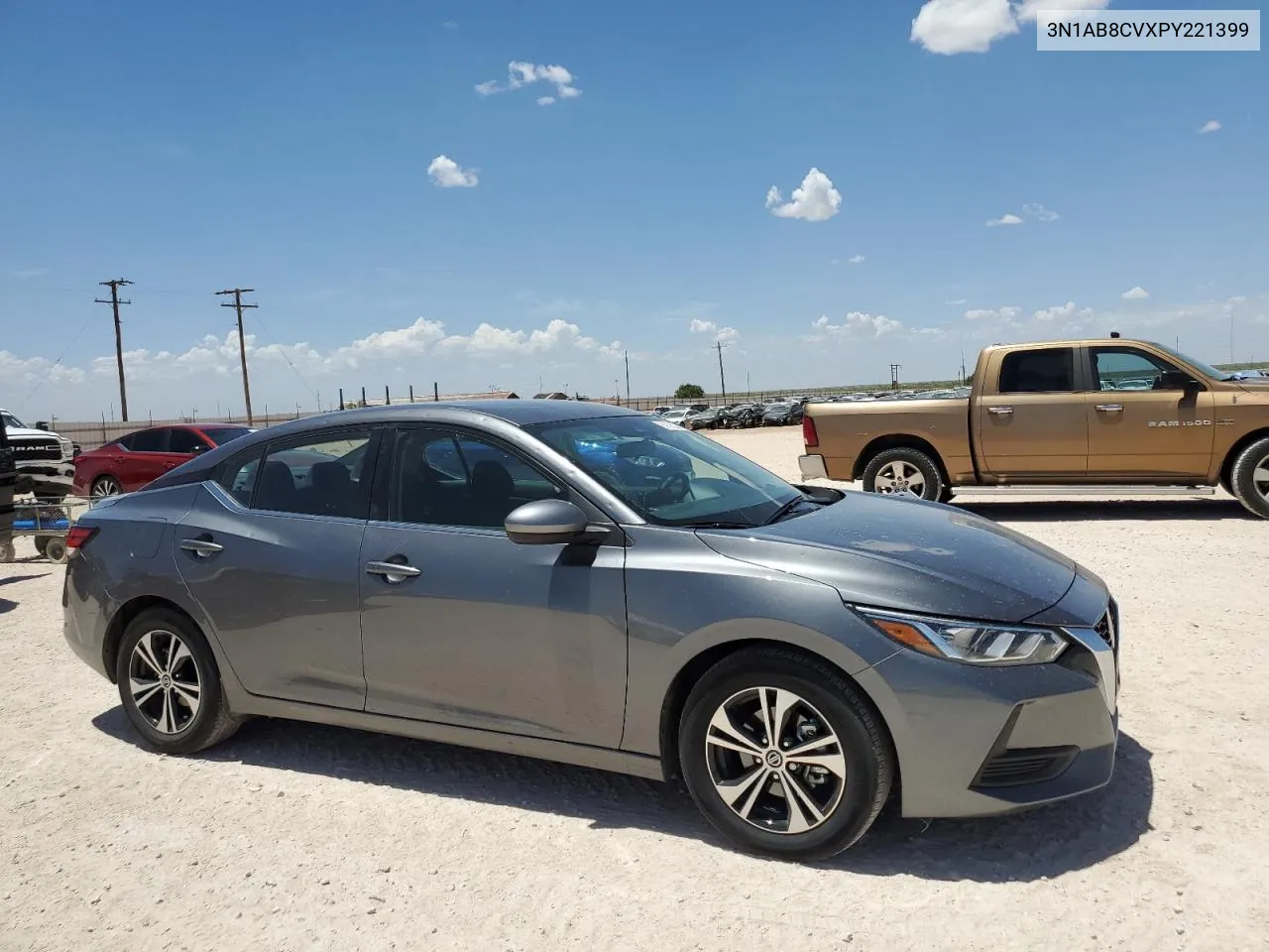 2023 Nissan Sentra Sv VIN: 3N1AB8CVXPY221399 Lot: 61676324