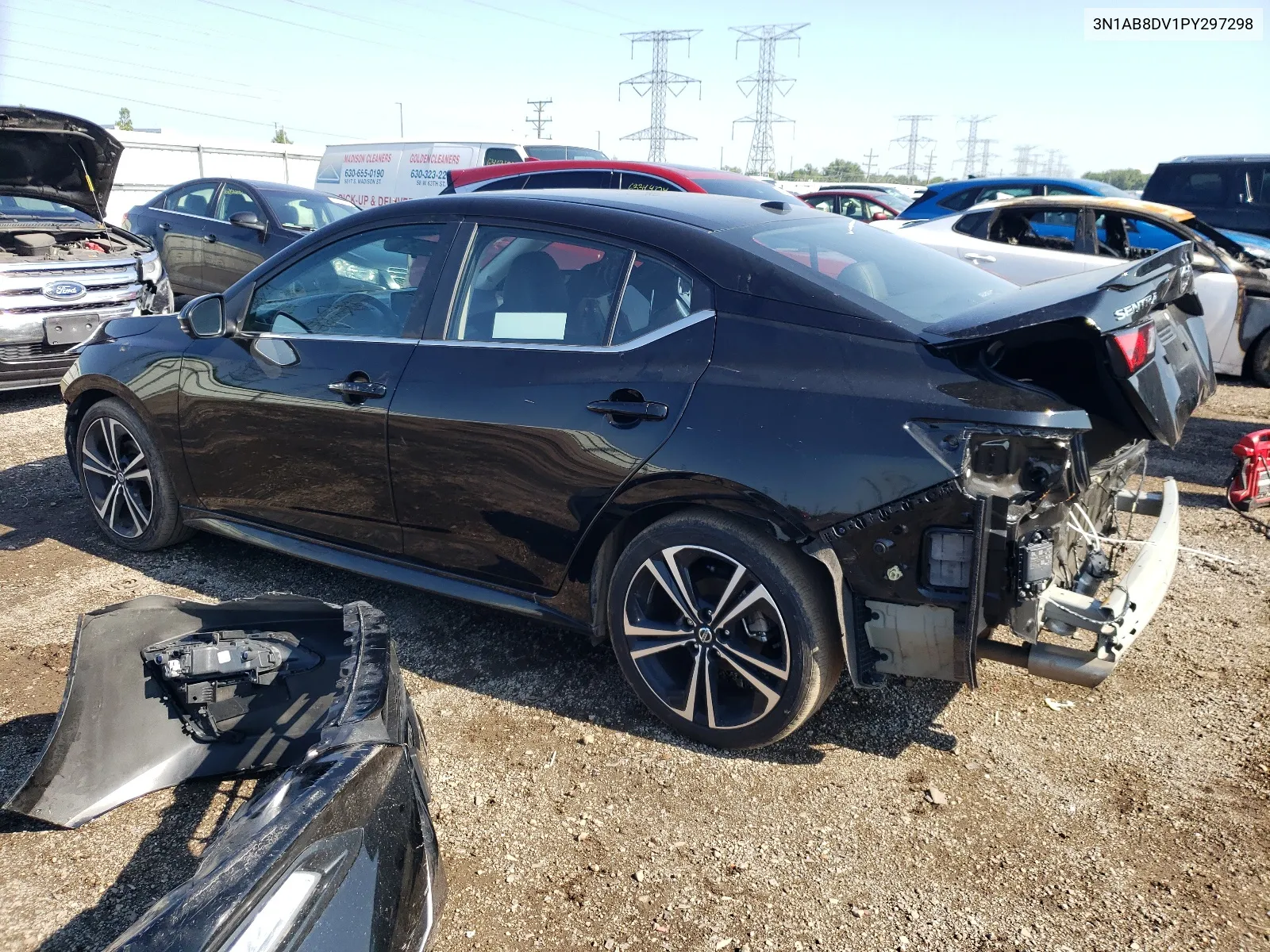 2023 Nissan Sentra Sr VIN: 3N1AB8DV1PY297298 Lot: 62480954