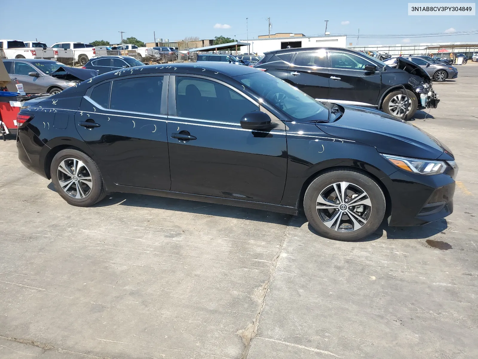 2023 Nissan Sentra Sv VIN: 3N1AB8CV3PY304849 Lot: 62661434