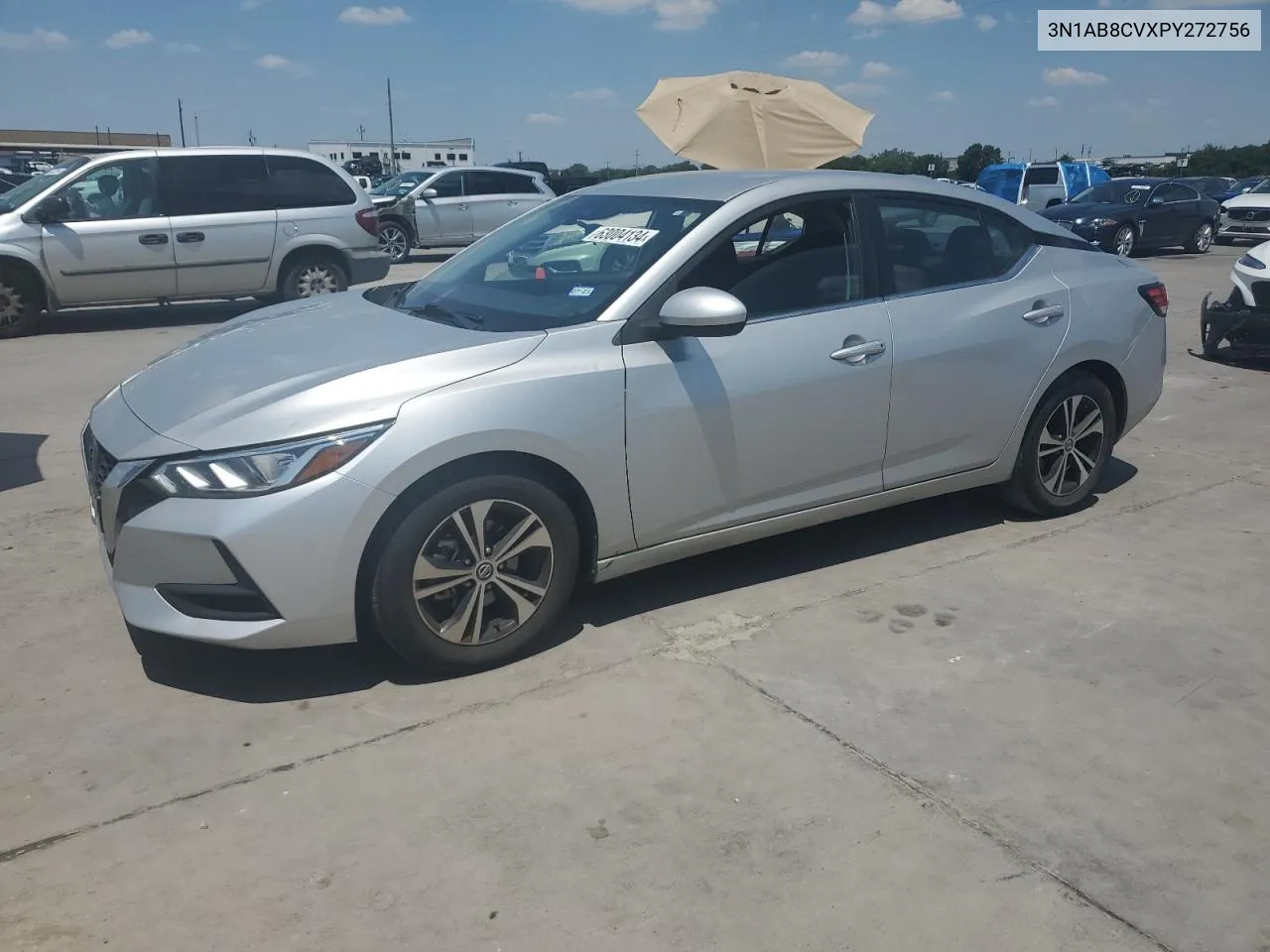 2023 Nissan Sentra Sv VIN: 3N1AB8CVXPY272756 Lot: 63004134