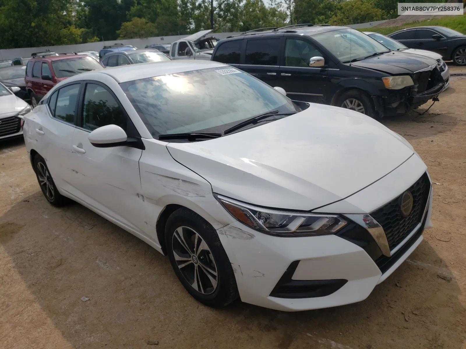 2023 Nissan Sentra Sv VIN: 3N1AB8CV7PY258376 Lot: 63523964