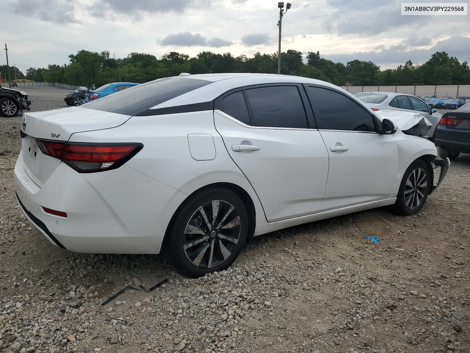 2023 Nissan Sentra Sv VIN: 3N1AB8CV3PY229568 Lot: 63693564