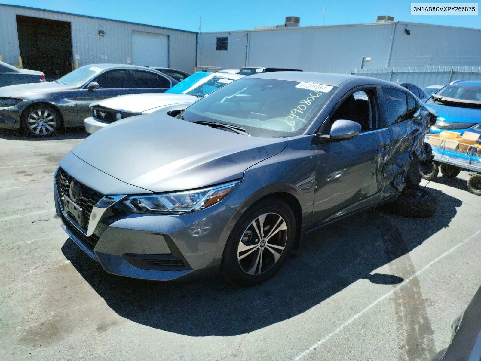 2023 Nissan Sentra Sv VIN: 3N1AB8CVXPY266875 Lot: 64908064