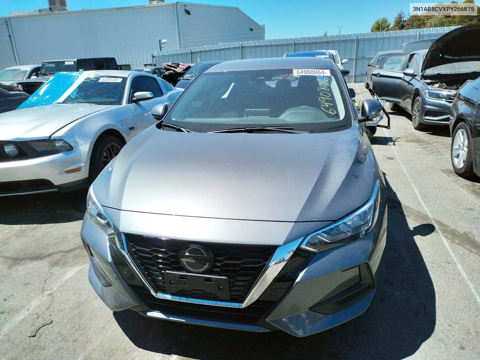 2023 Nissan Sentra Sv VIN: 3N1AB8CVXPY266875 Lot: 64908064