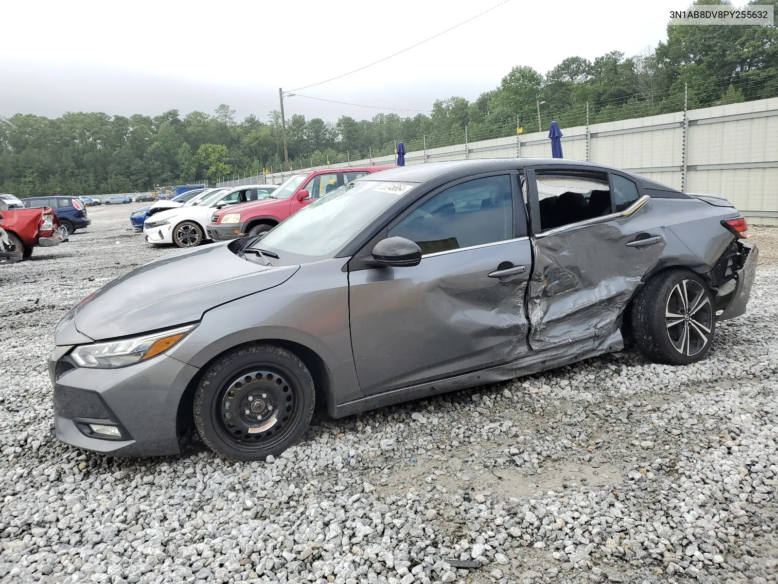 2023 Nissan Sentra Sr VIN: 3N1AB8DV8PY255632 Lot: 65046864