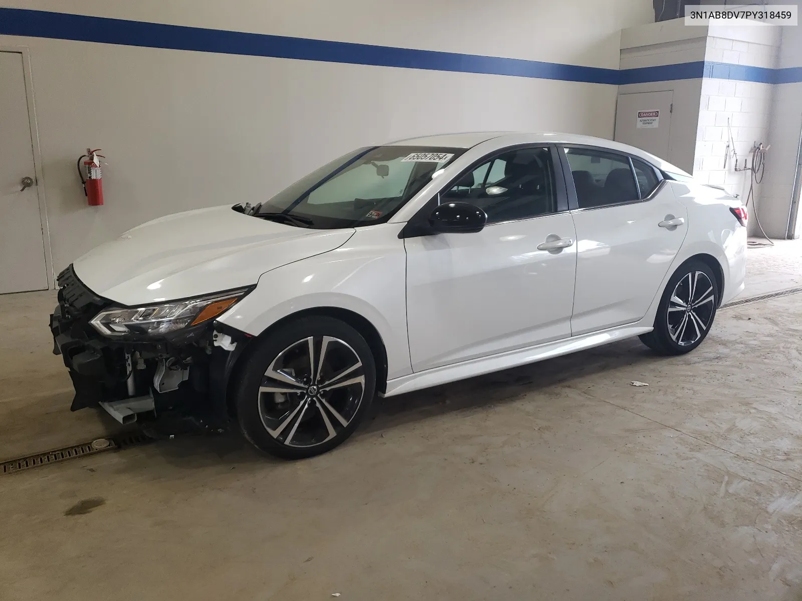 2023 Nissan Sentra Sr VIN: 3N1AB8DV7PY318459 Lot: 65057054