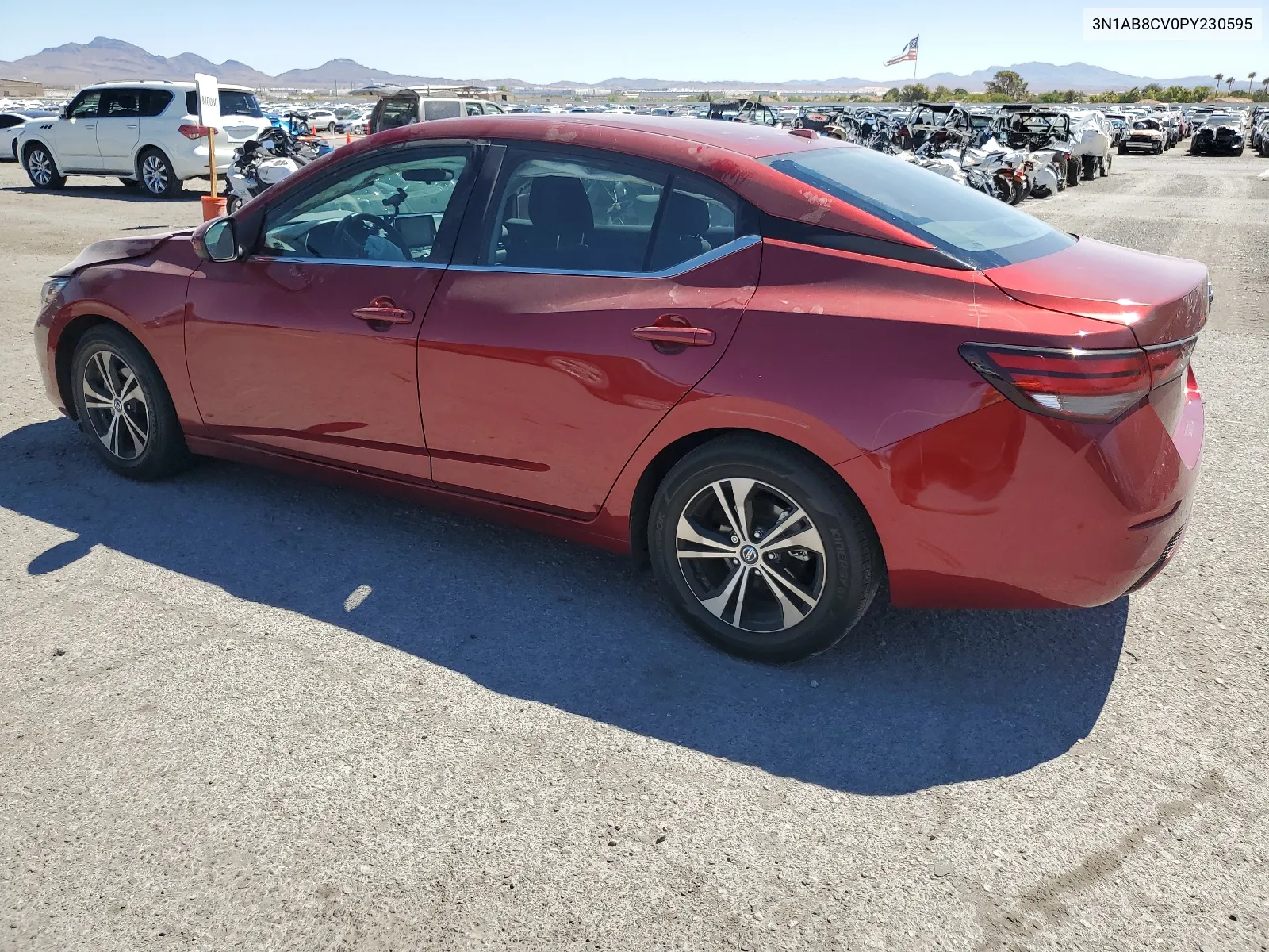 2023 Nissan Sentra Sv VIN: 3N1AB8CV0PY230595 Lot: 65212634