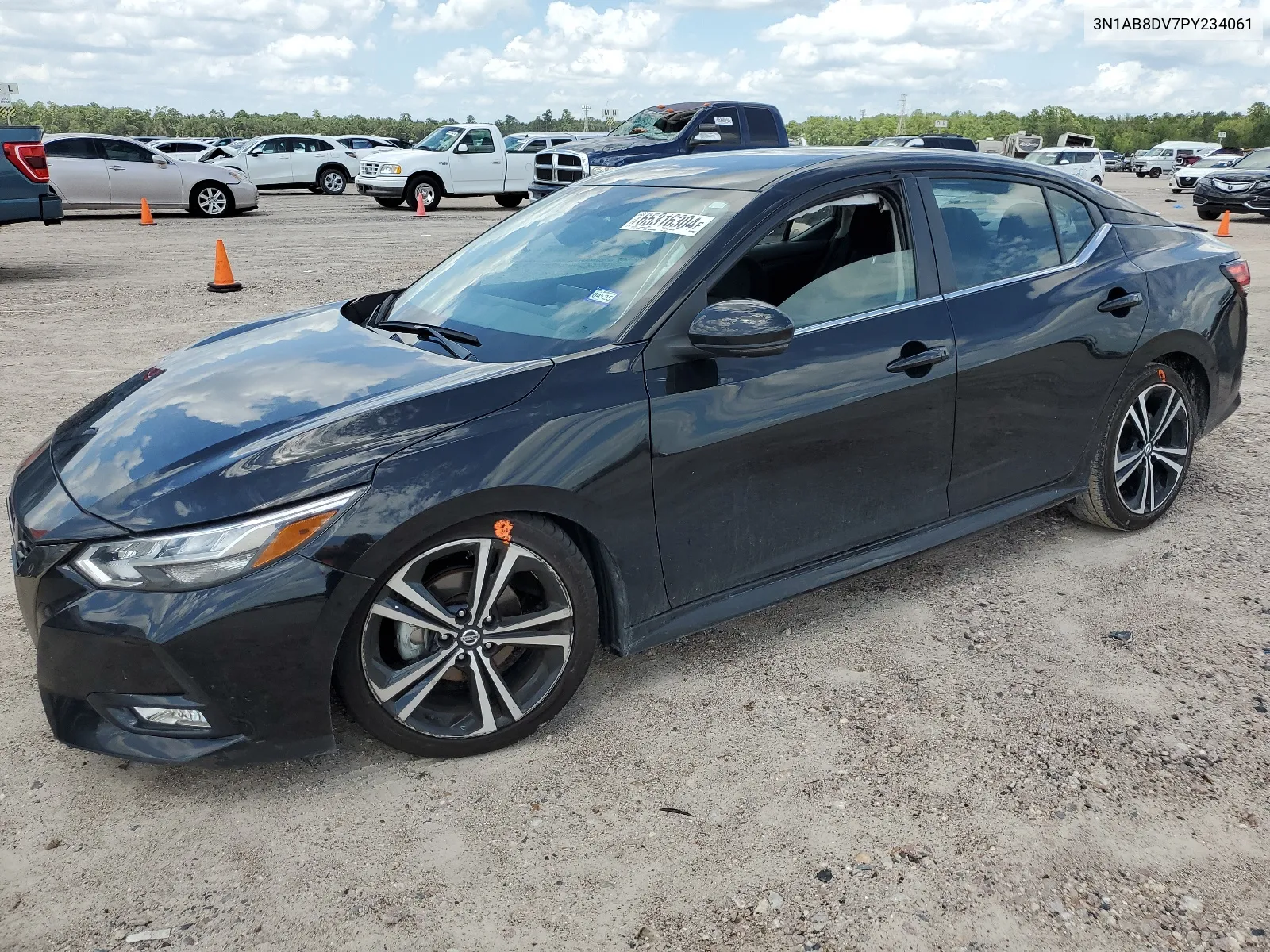 2023 Nissan Sentra Sr VIN: 3N1AB8DV7PY234061 Lot: 65316304