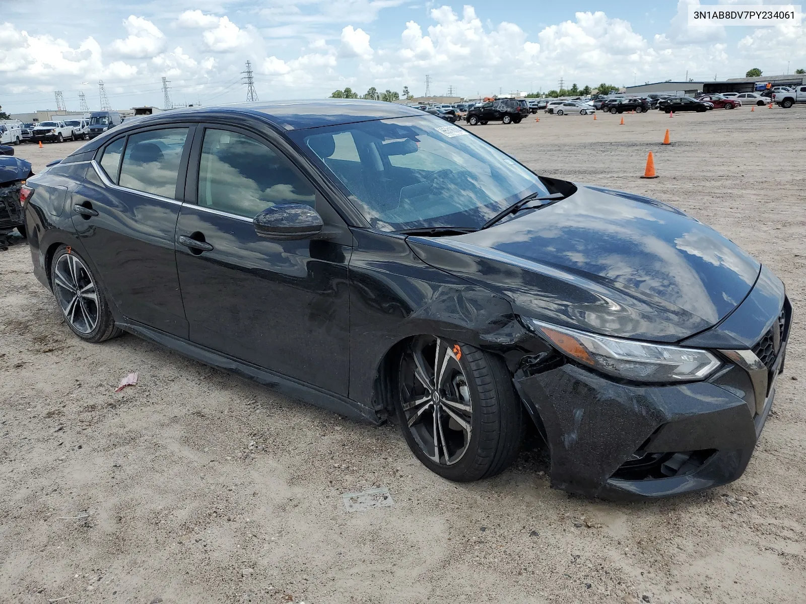 2023 Nissan Sentra Sr VIN: 3N1AB8DV7PY234061 Lot: 65316304