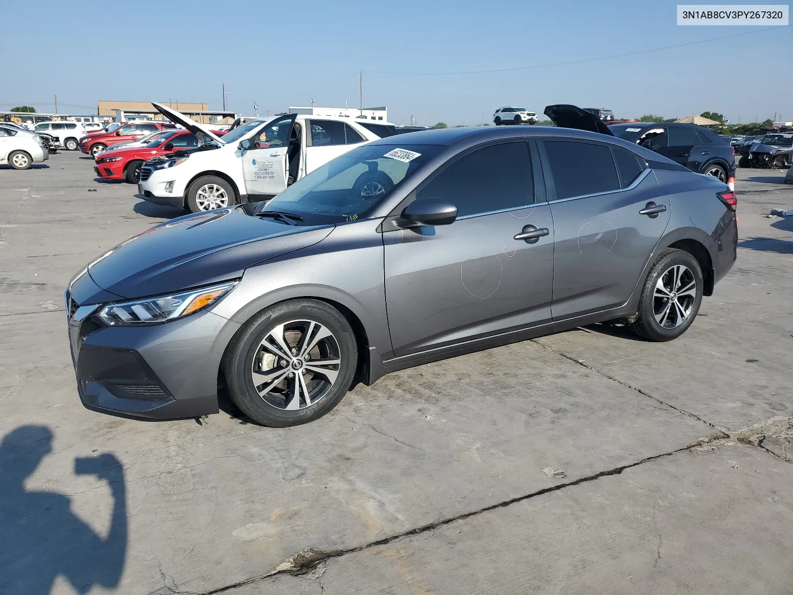 2023 Nissan Sentra Sv VIN: 3N1AB8CV3PY267320 Lot: 66233864