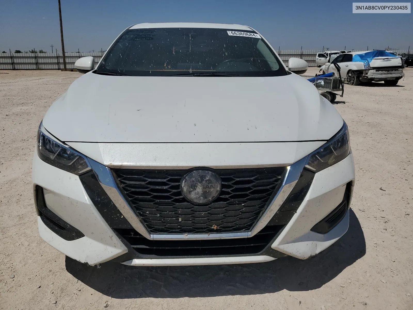 2023 Nissan Sentra Sv VIN: 3N1AB8CV0PY230435 Lot: 66369684