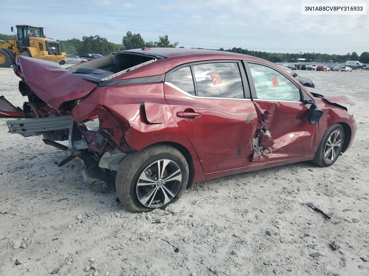 3N1AB8CV8PY316933 2023 Nissan Sentra Sv