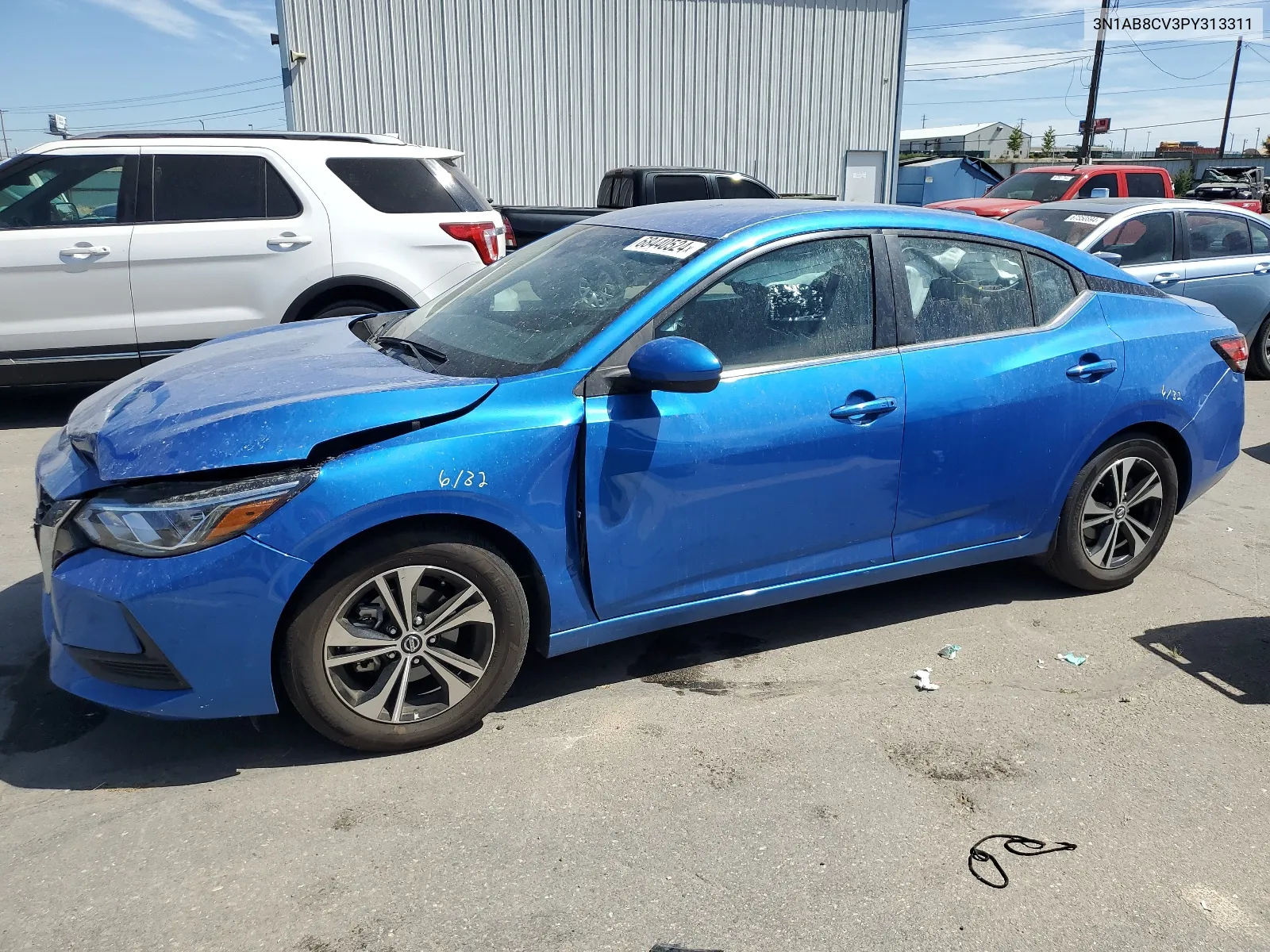 3N1AB8CV3PY313311 2023 Nissan Sentra Sv