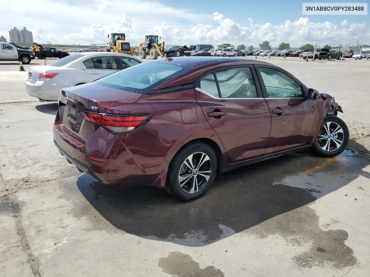 2023 Nissan Sentra Sv VIN: 3N1AB8CV0PY283488 Lot: 68713394