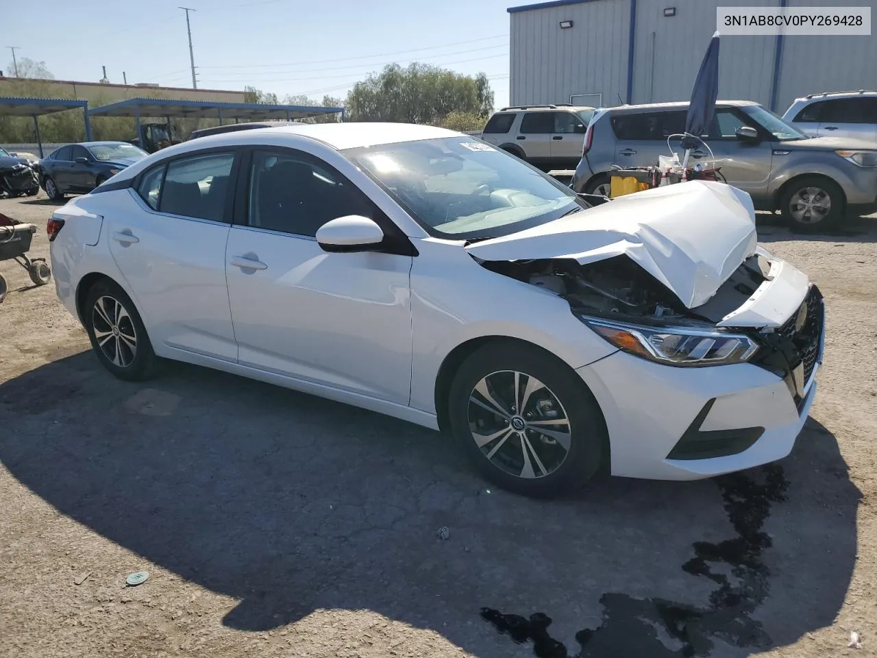 2023 Nissan Sentra Sv VIN: 3N1AB8CV0PY269428 Lot: 69253244