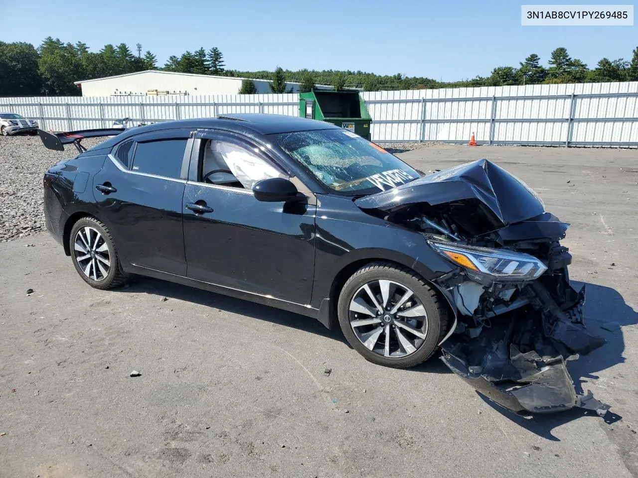 2023 Nissan Sentra Sv VIN: 3N1AB8CV1PY269485 Lot: 70209104