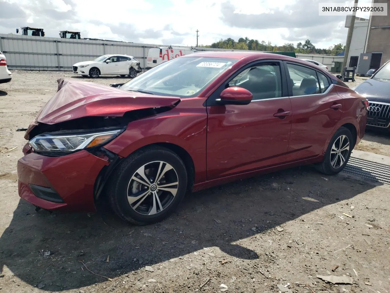 2023 Nissan Sentra Sv VIN: 3N1AB8CV2PY292063 Lot: 70356724