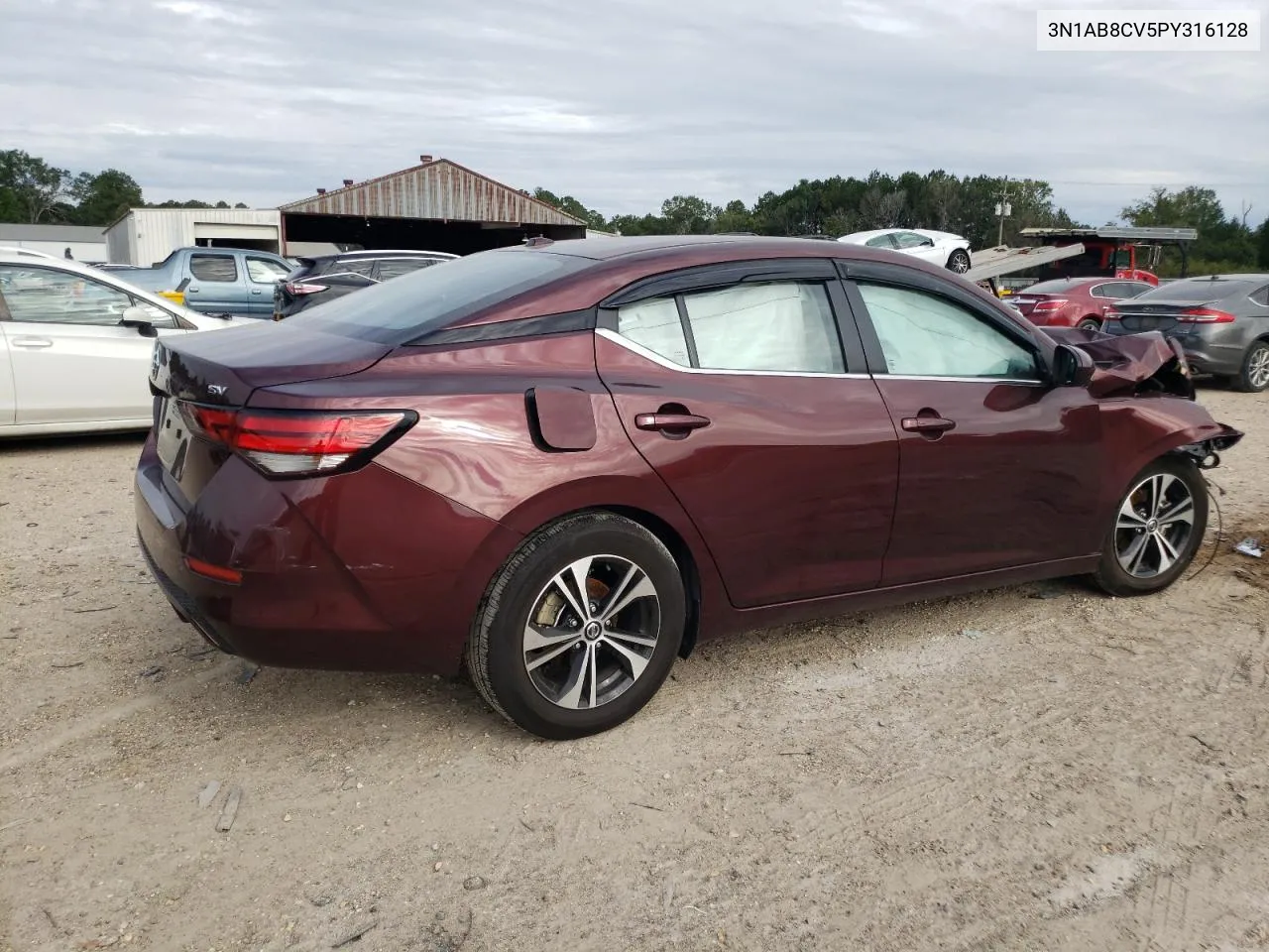 3N1AB8CV5PY316128 2023 Nissan Sentra Sv