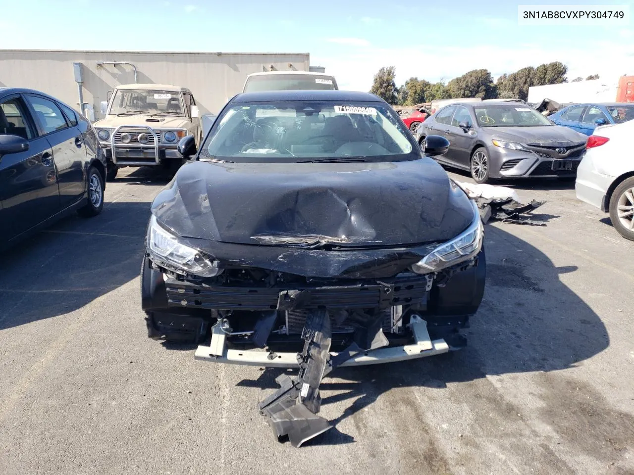 2023 Nissan Sentra Sv VIN: 3N1AB8CVXPY304749 Lot: 71500964