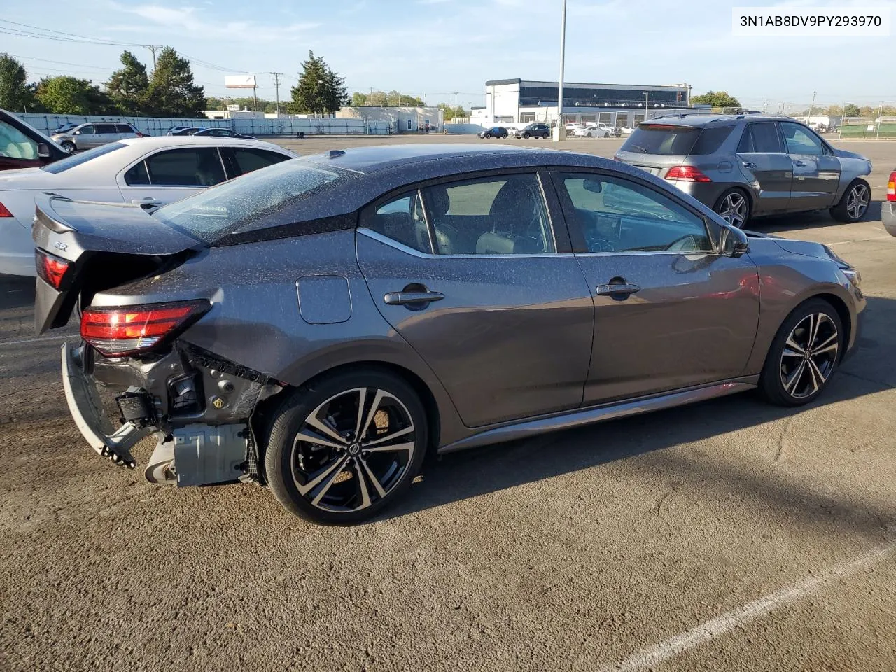 2023 Nissan Sentra Sr VIN: 3N1AB8DV9PY293970 Lot: 71745134