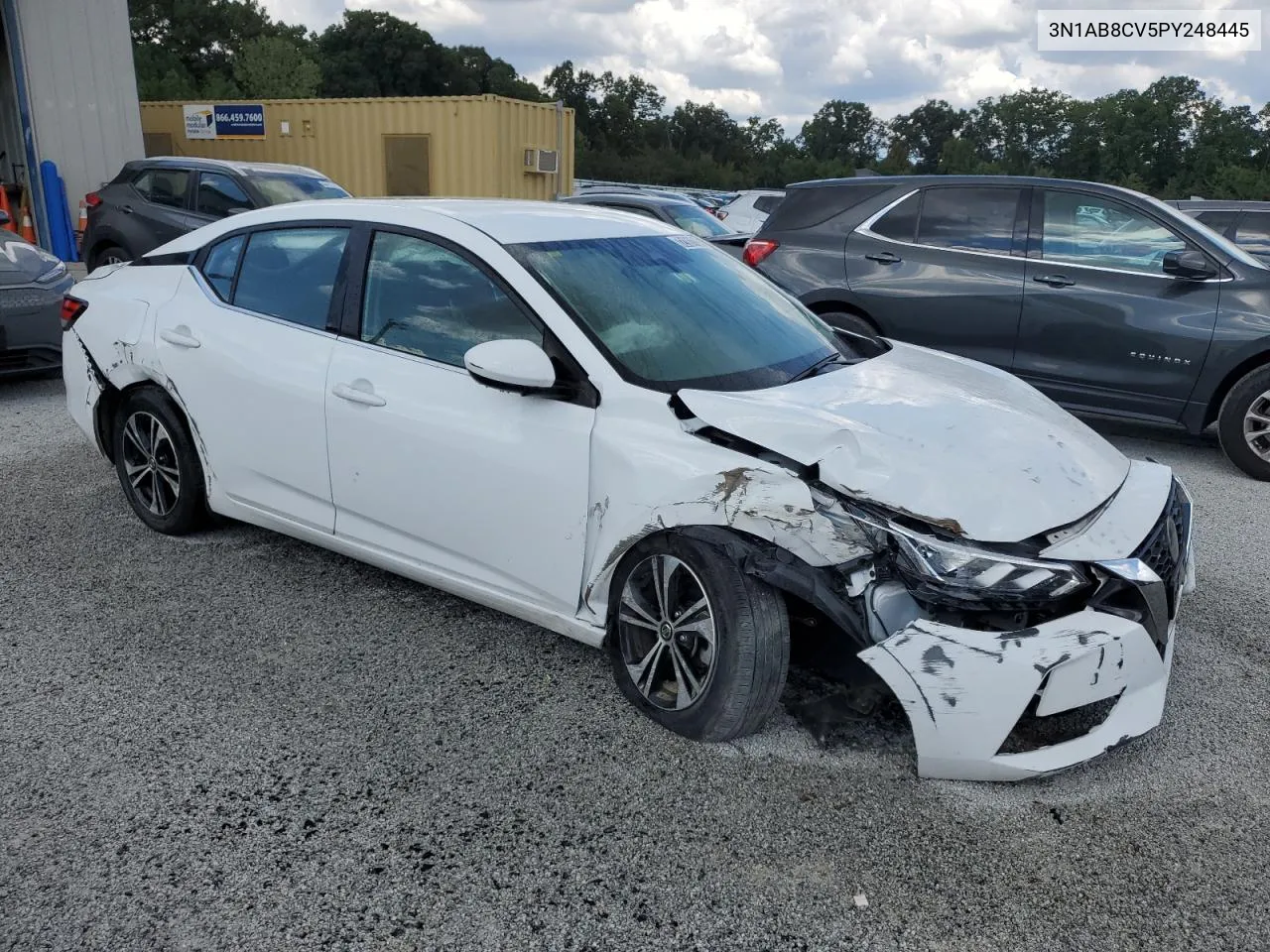 3N1AB8CV5PY248445 2023 Nissan Sentra Sv