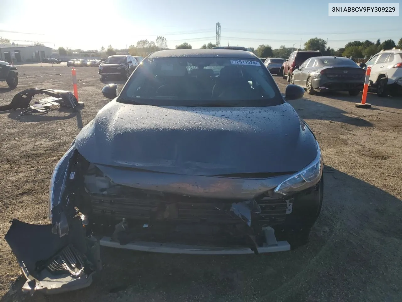 2023 Nissan Sentra Sv VIN: 3N1AB8CV9PY309229 Lot: 72511524