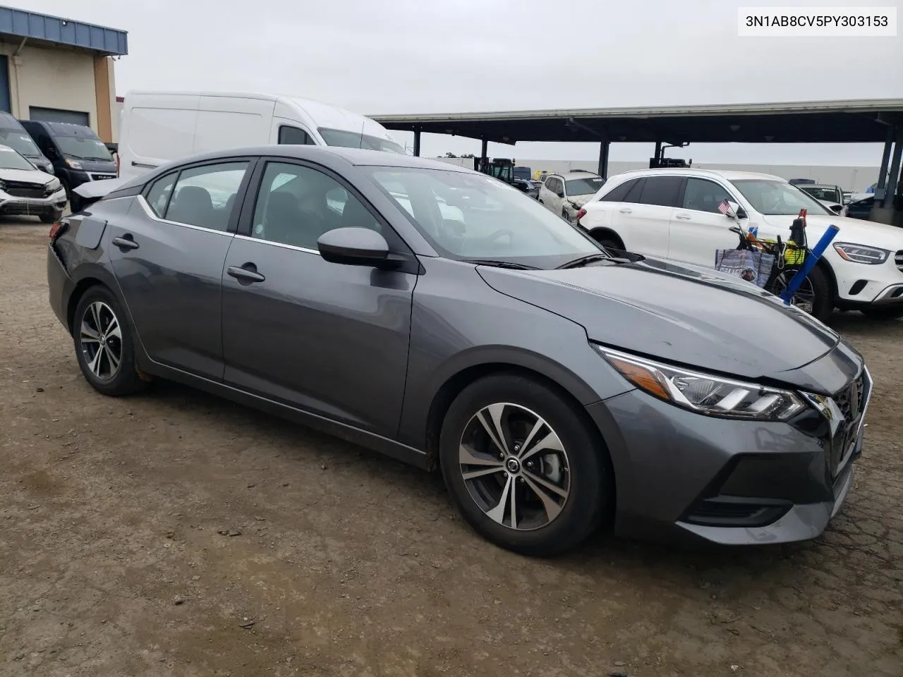 2023 Nissan Sentra Sv VIN: 3N1AB8CV5PY303153 Lot: 72930754