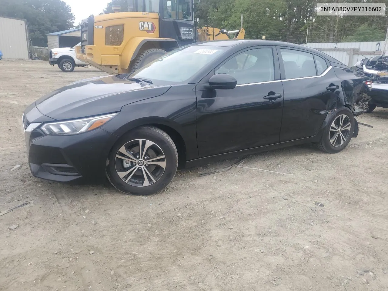 2023 Nissan Sentra Sv VIN: 3N1AB8CV7PY316602 Lot: 73598544