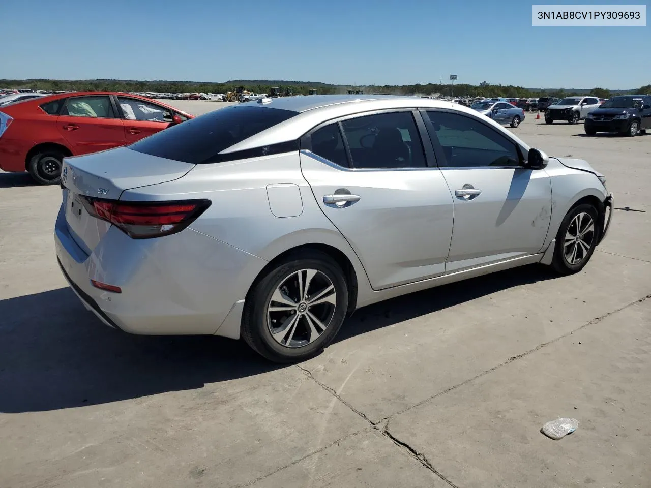 2023 Nissan Sentra Sv VIN: 3N1AB8CV1PY309693 Lot: 73601644