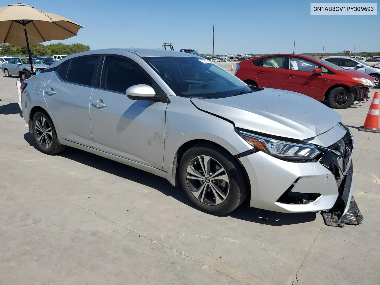 3N1AB8CV1PY309693 2023 Nissan Sentra Sv