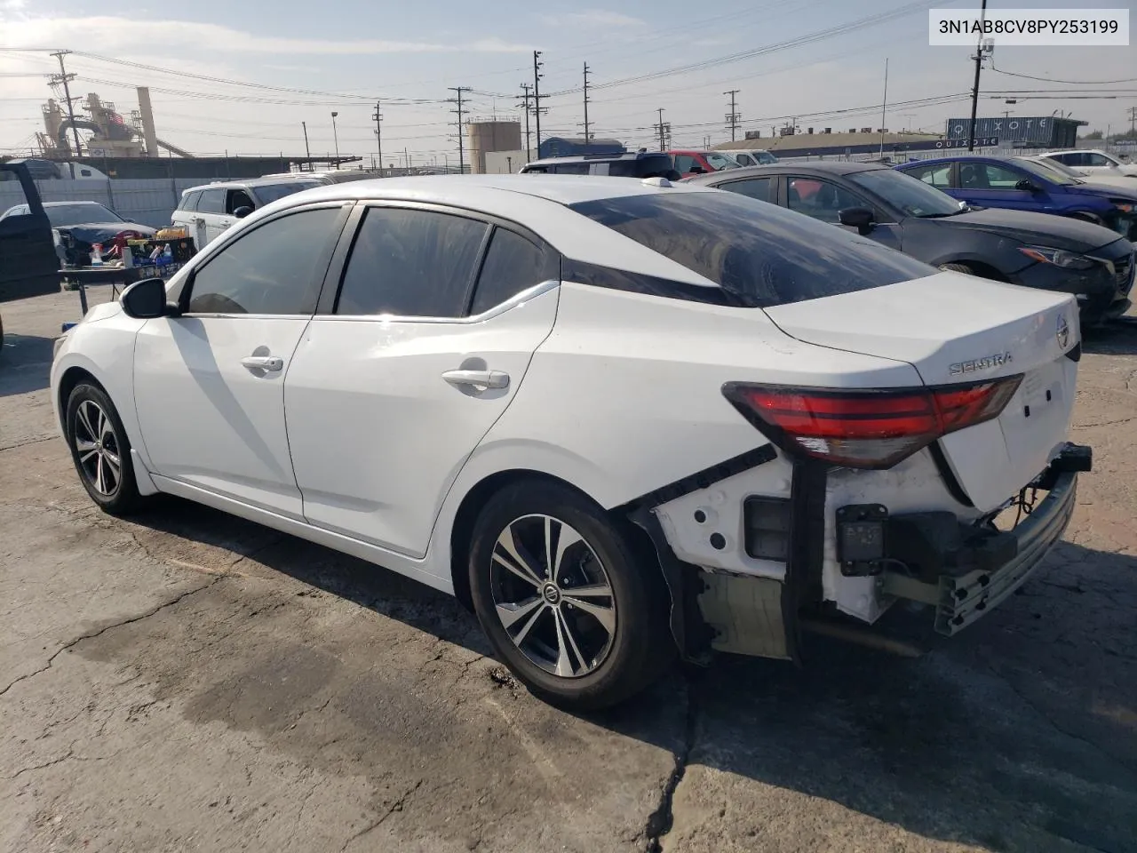 2023 Nissan Sentra Sv VIN: 3N1AB8CV8PY253199 Lot: 74596684