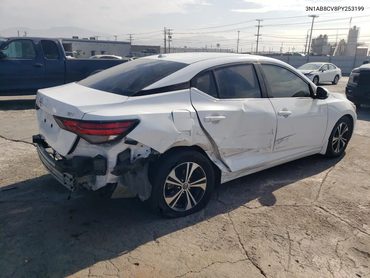 2023 Nissan Sentra Sv VIN: 3N1AB8CV8PY253199 Lot: 74596684