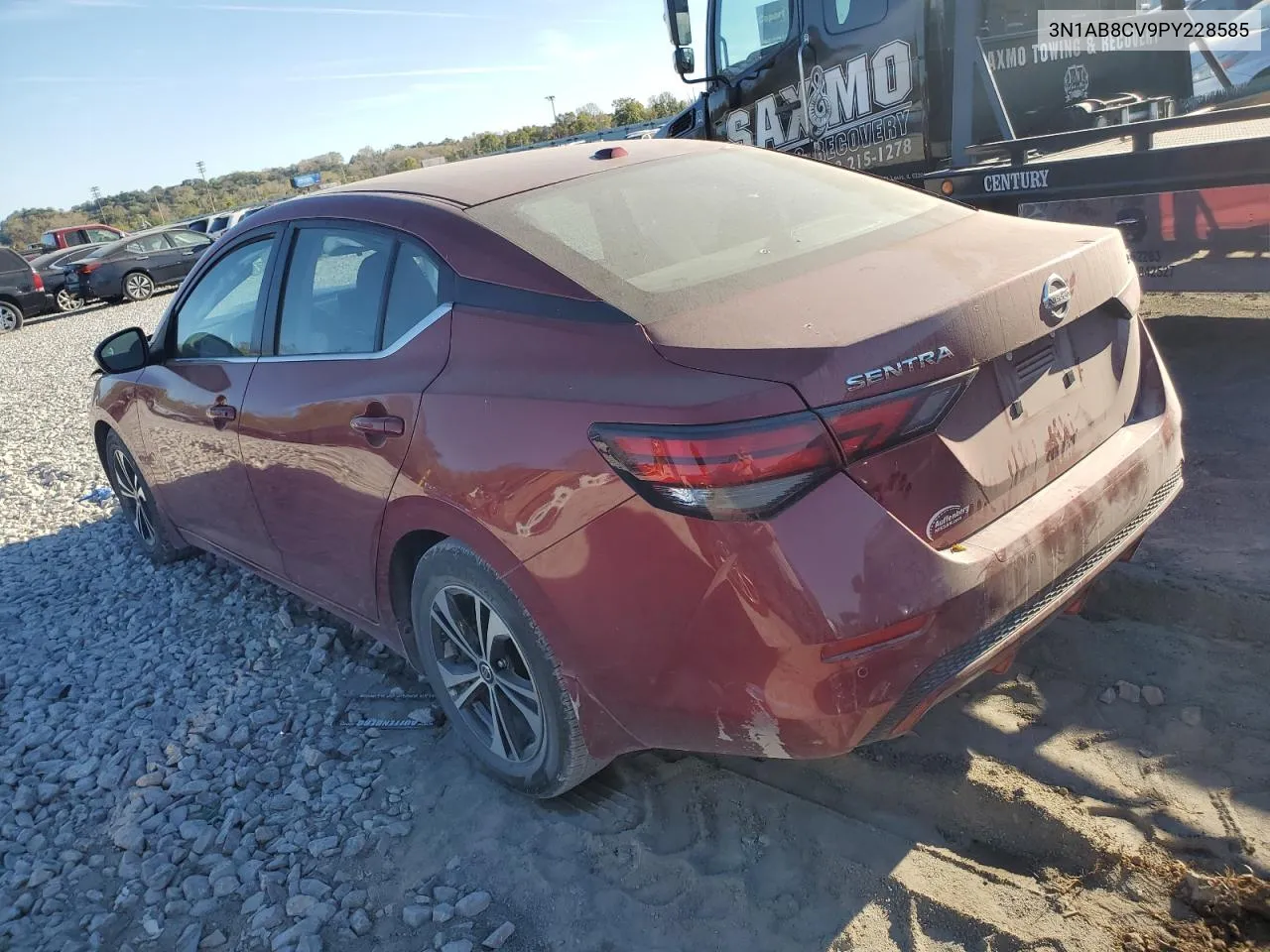 2023 Nissan Sentra Sv VIN: 3N1AB8CV9PY228585 Lot: 75998674