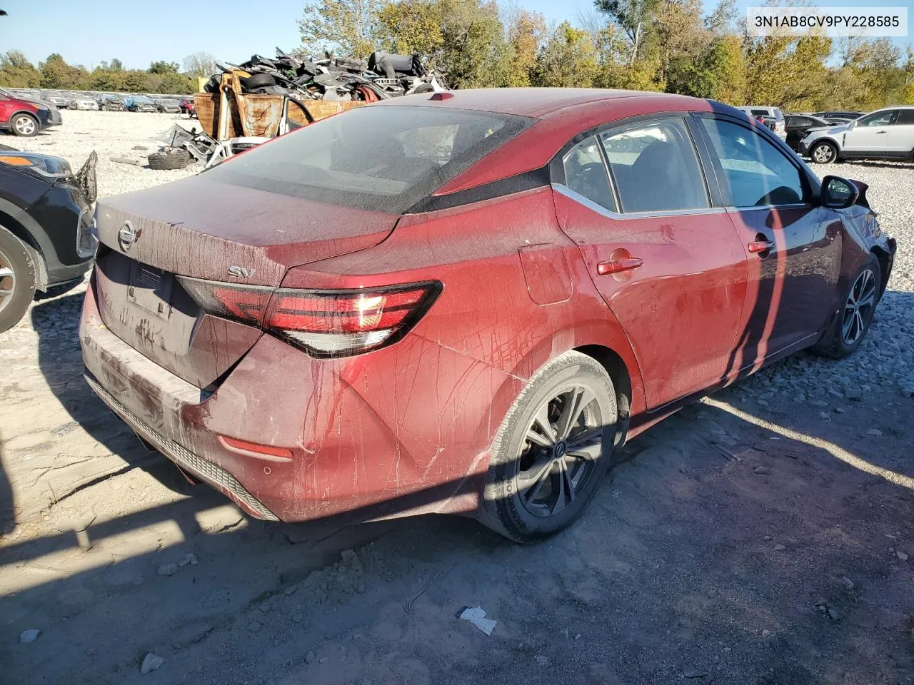 2023 Nissan Sentra Sv VIN: 3N1AB8CV9PY228585 Lot: 75998674