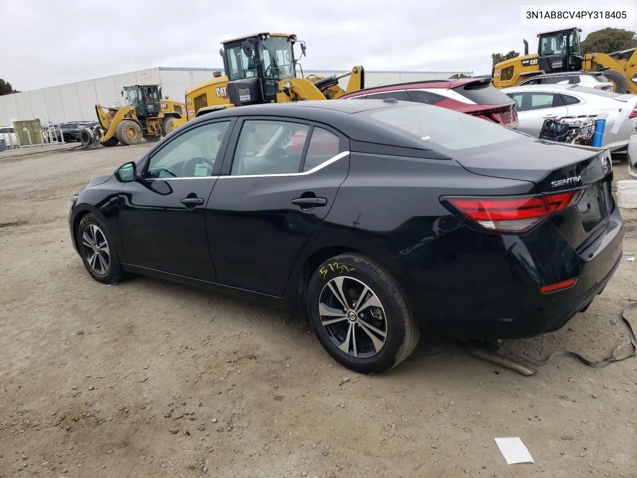 2023 Nissan Sentra Sv VIN: 3N1AB8CV4PY318405 Lot: 76104314