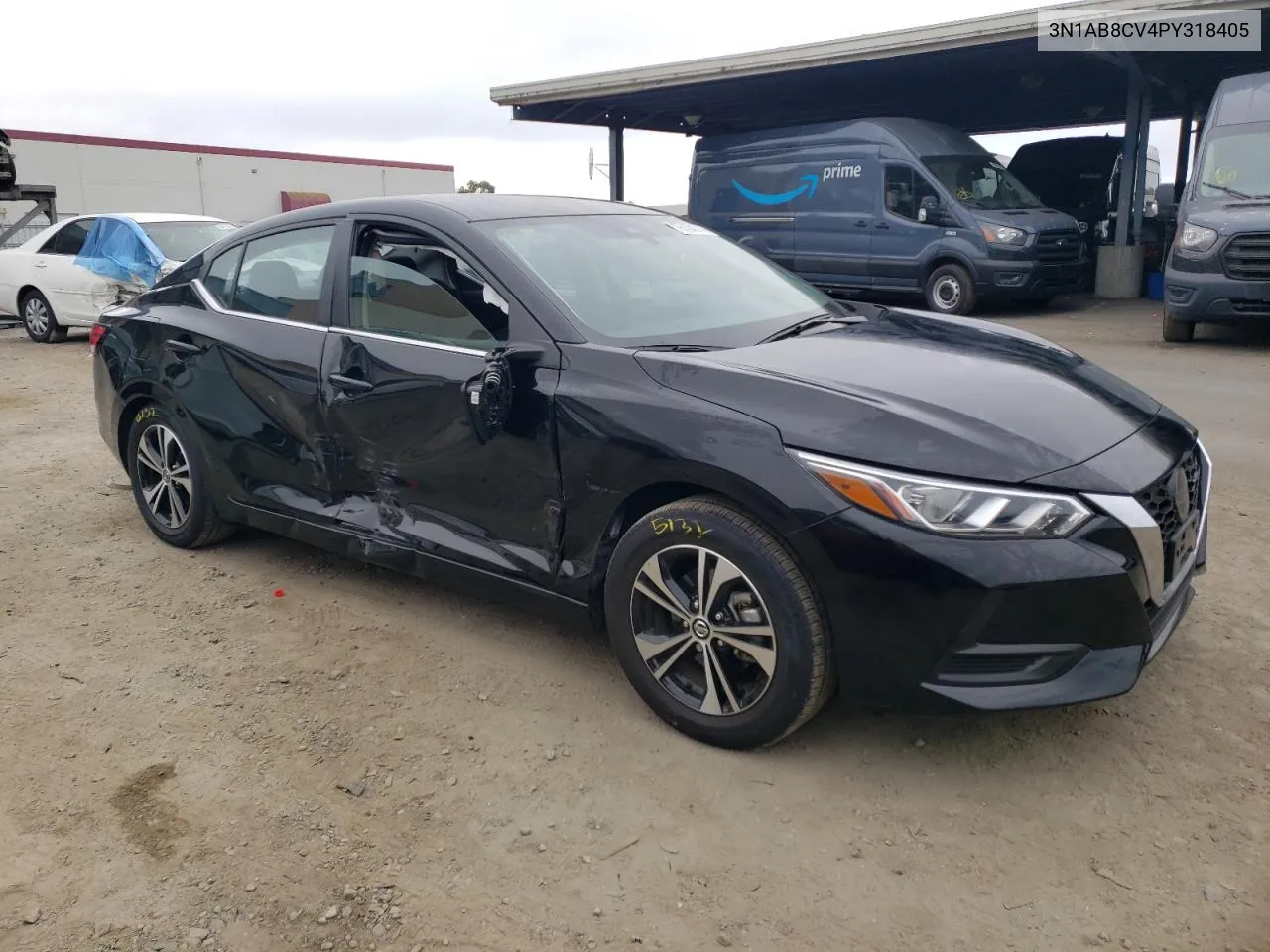 2023 Nissan Sentra Sv VIN: 3N1AB8CV4PY318405 Lot: 76104314