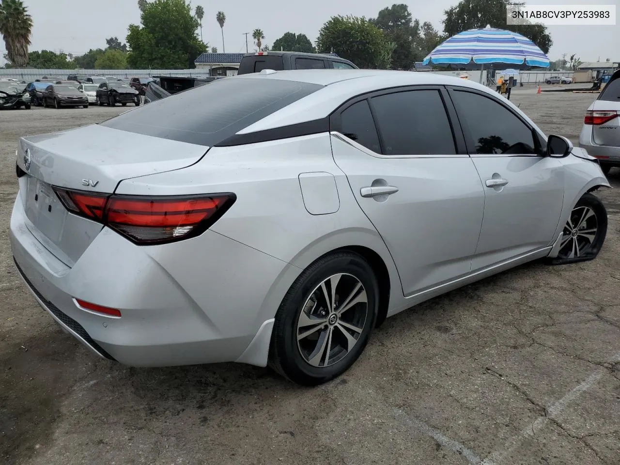 2023 Nissan Sentra Sv VIN: 3N1AB8CV3PY253983 Lot: 76573704