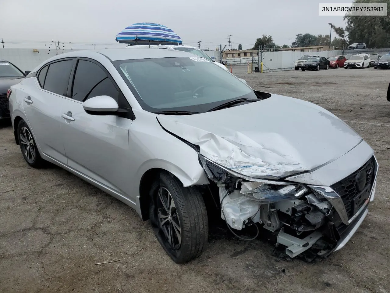 2023 Nissan Sentra Sv VIN: 3N1AB8CV3PY253983 Lot: 76573704