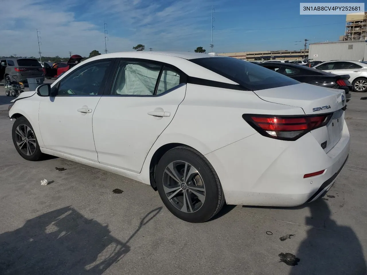 2023 Nissan Sentra Sv VIN: 3N1AB8CV4PY252681 Lot: 76884284