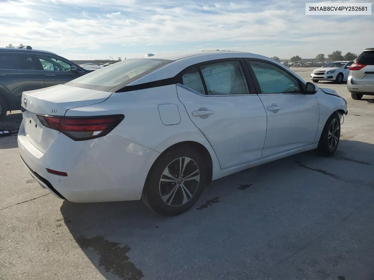 2023 Nissan Sentra Sv VIN: 3N1AB8CV4PY252681 Lot: 76884284