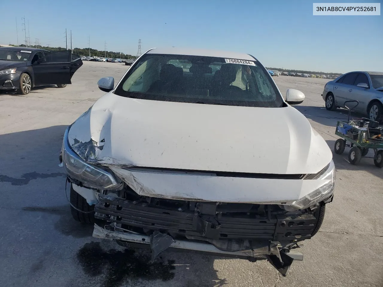 2023 Nissan Sentra Sv VIN: 3N1AB8CV4PY252681 Lot: 76884284