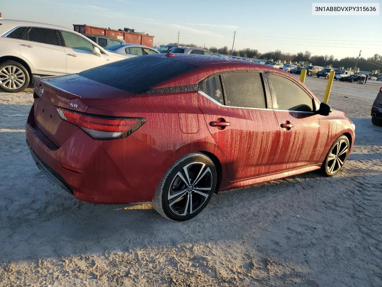 2023 Nissan Sentra Sr VIN: 3N1AB8DVXPY315636 Lot: 77577684