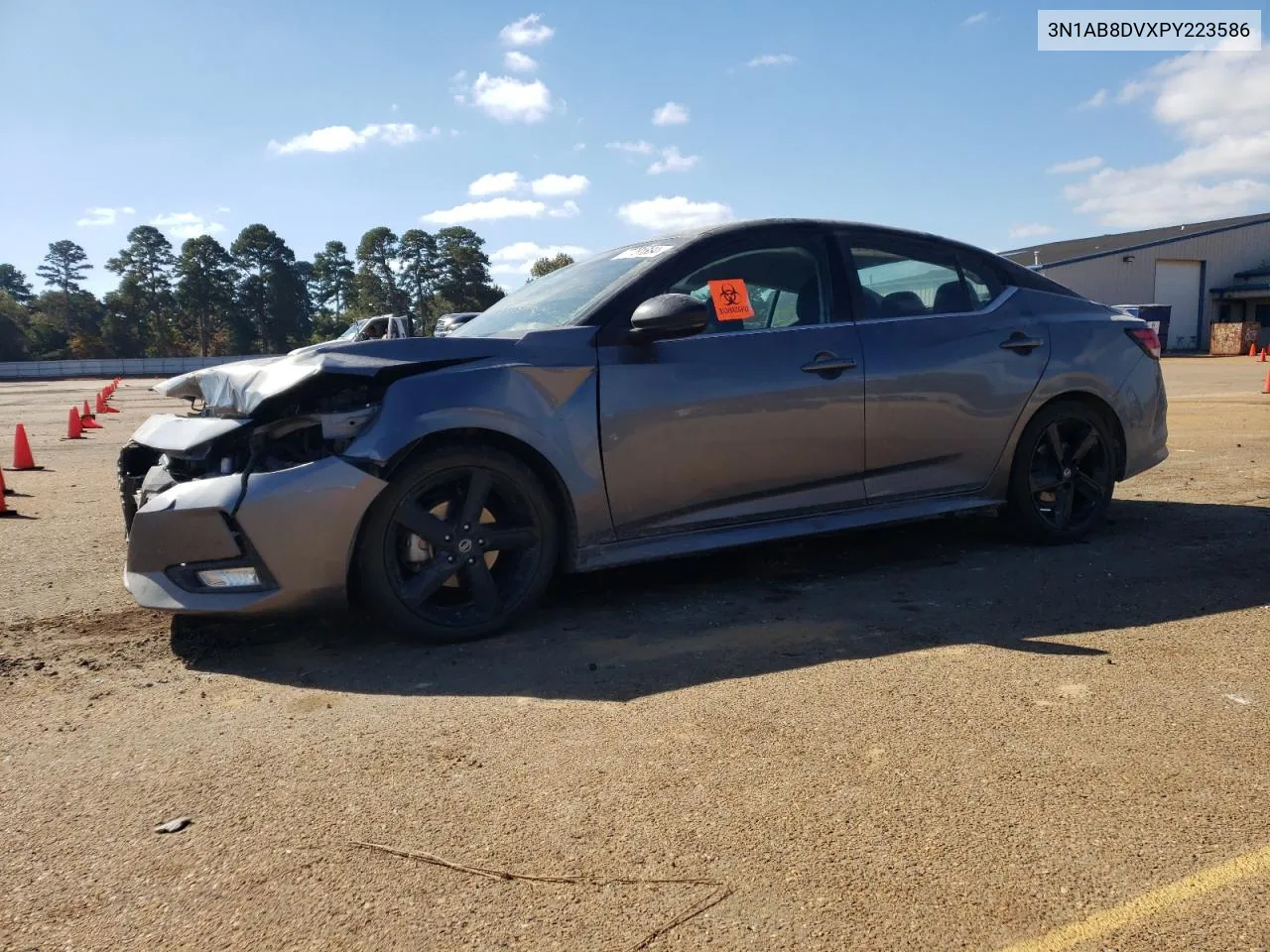 2023 Nissan Sentra Sr VIN: 3N1AB8DVXPY223586 Lot: 77781884