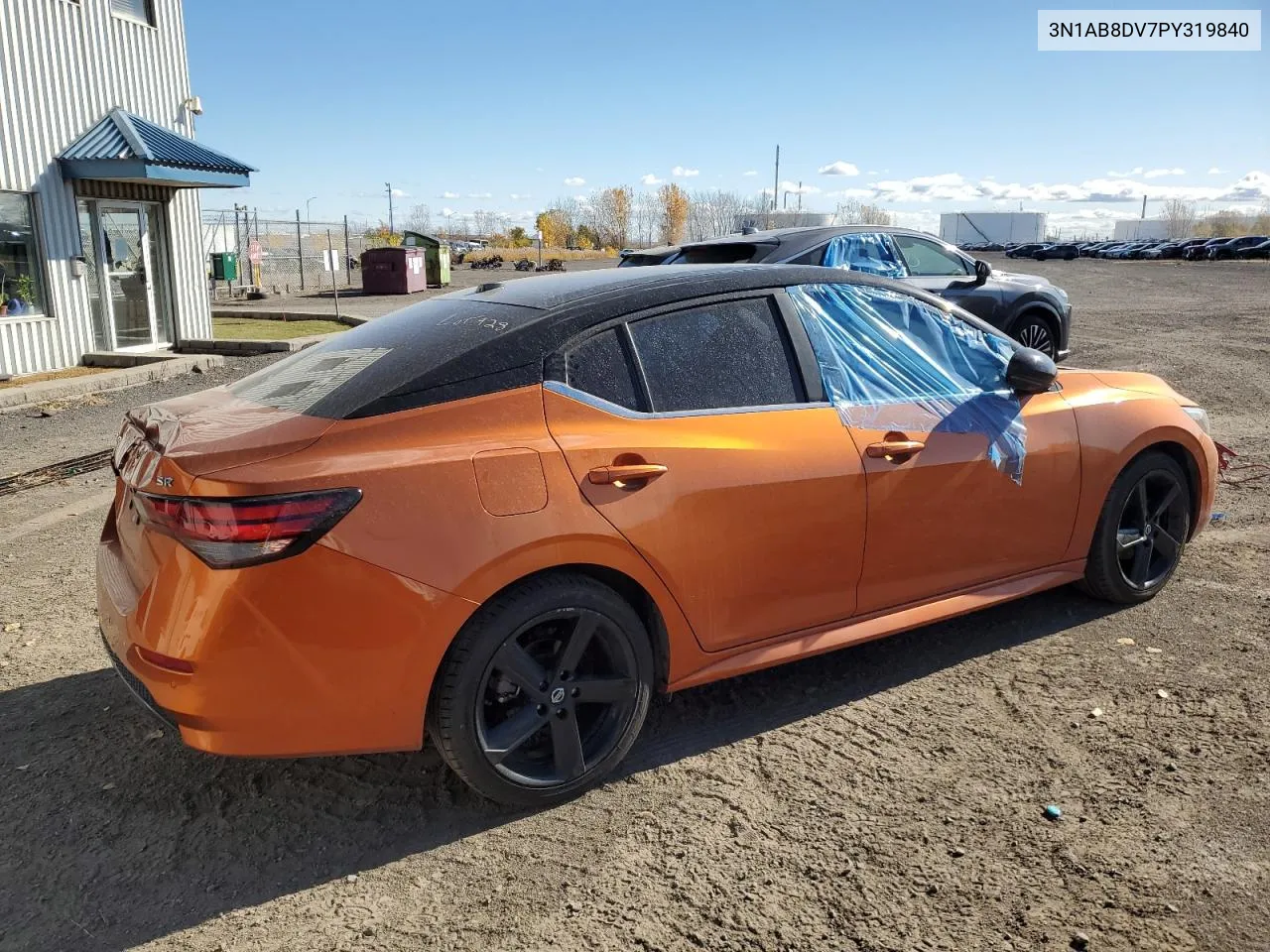 2023 Nissan Sentra Sr VIN: 3N1AB8DV7PY319840 Lot: 77929354