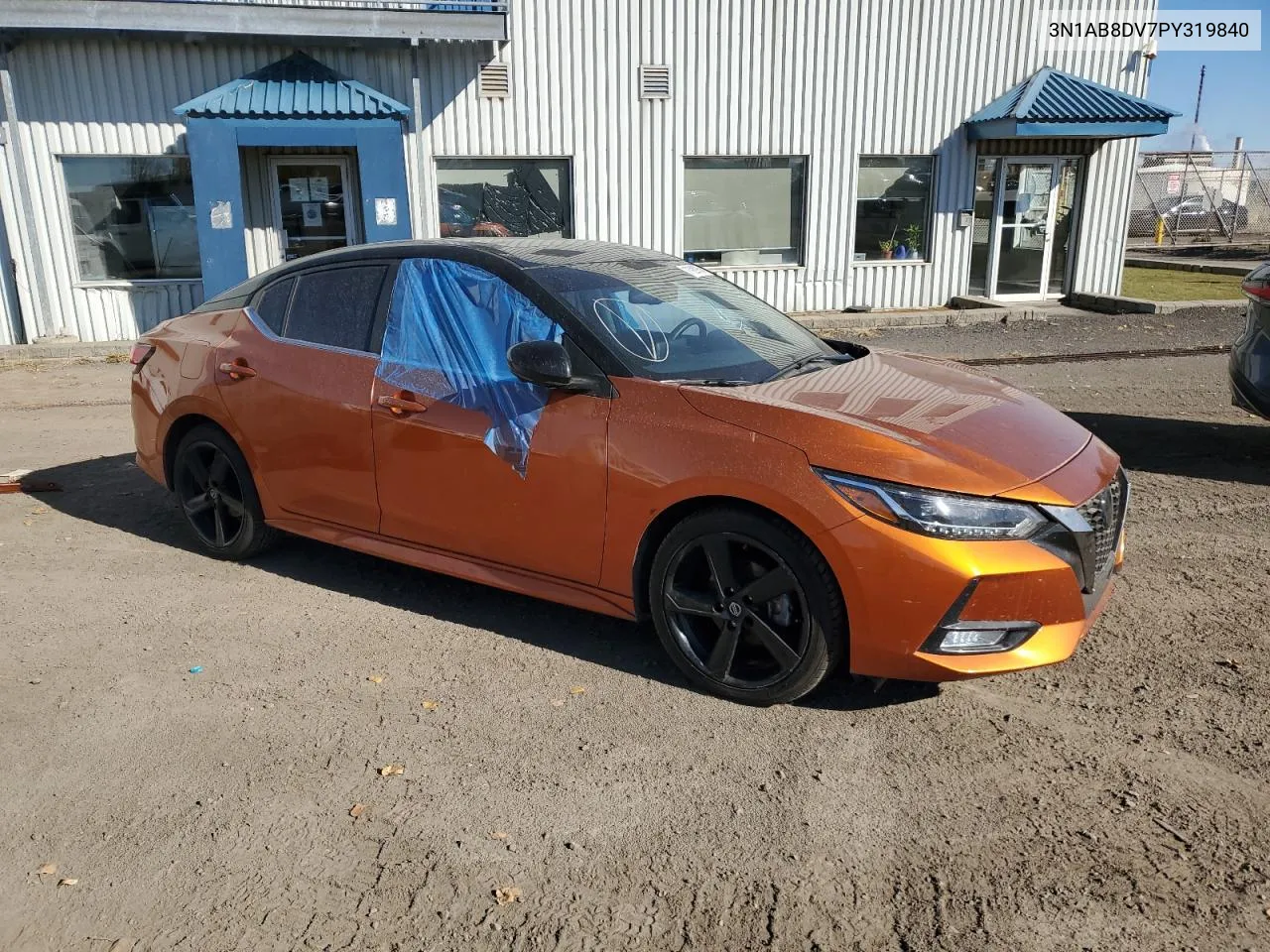 2023 Nissan Sentra Sr VIN: 3N1AB8DV7PY319840 Lot: 77929354